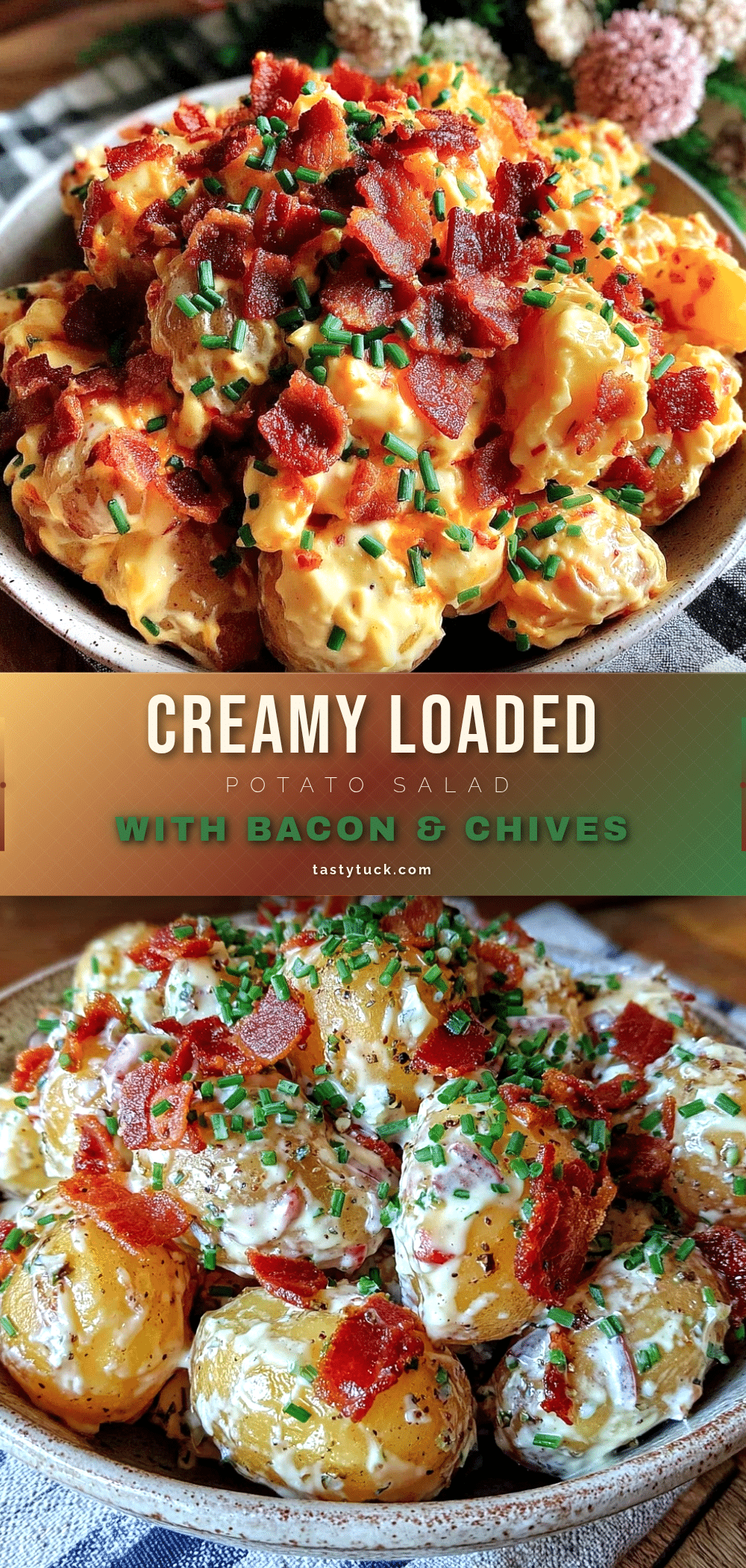 creamy loaded potato salad recipe
