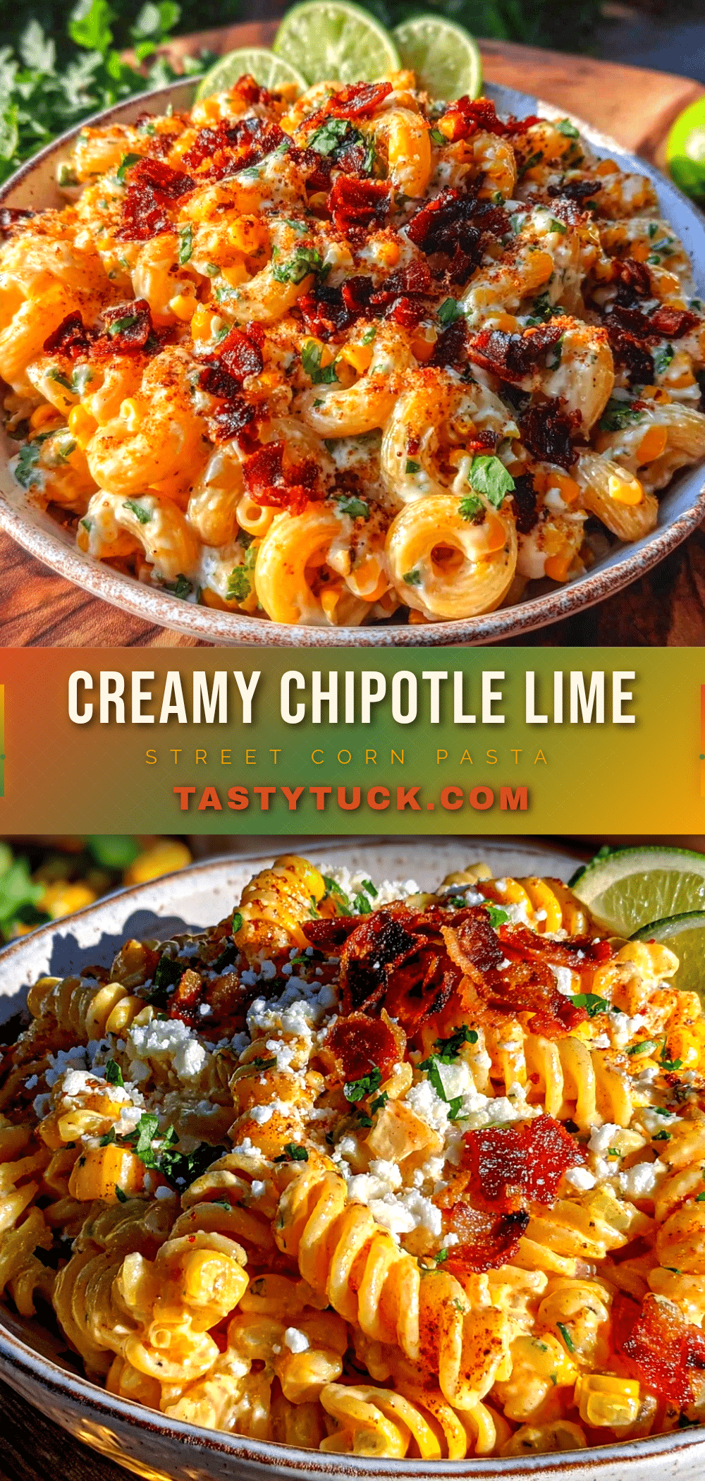 creamy street corn pasta salad recipe