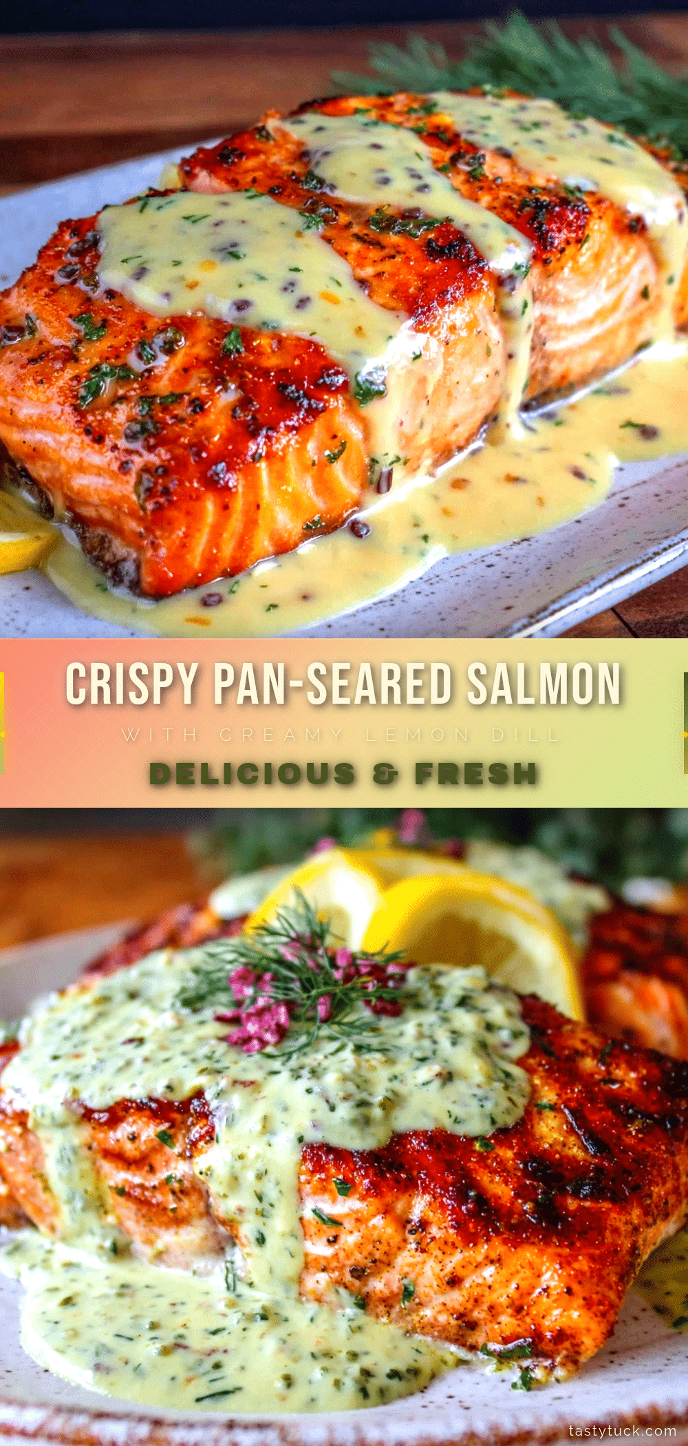 crispy pan-seared salmon recipe