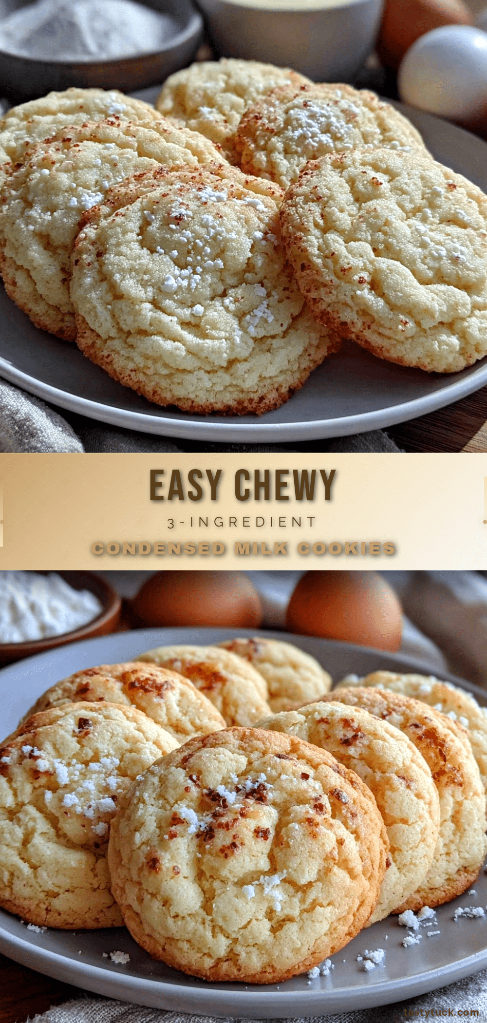 easy chewy condensed milk cookies recipe
