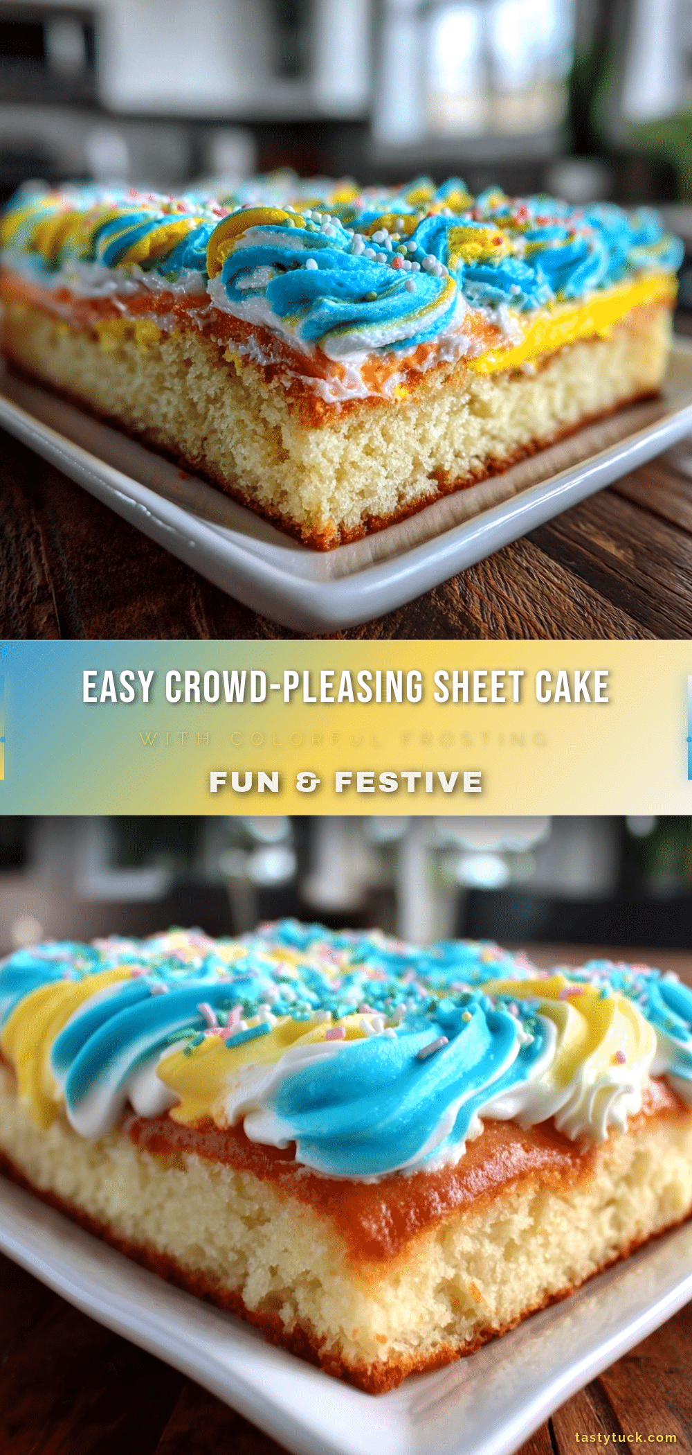 easy crowd-pleasing sheet cake recipe