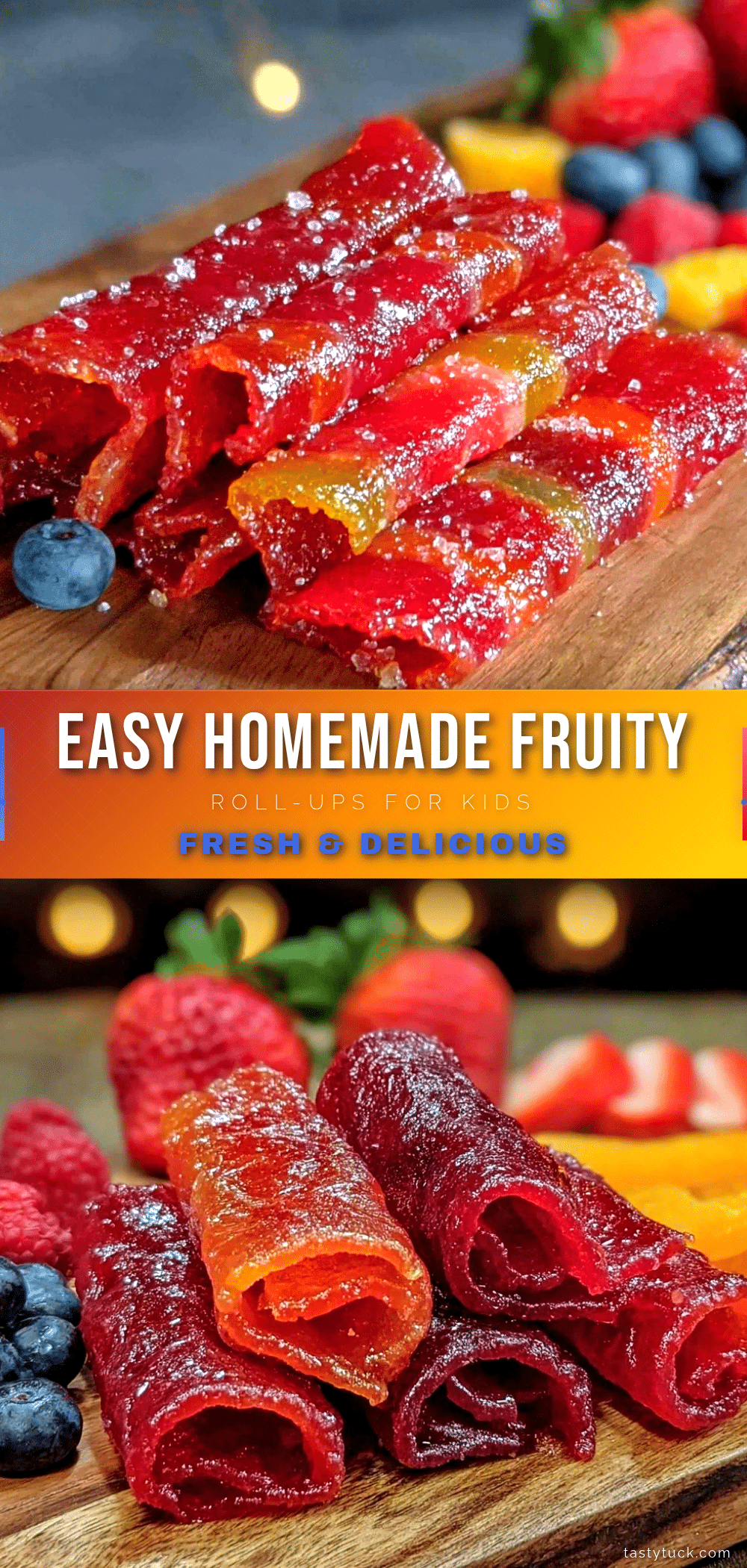 easy homemade fruit roll-ups recipe