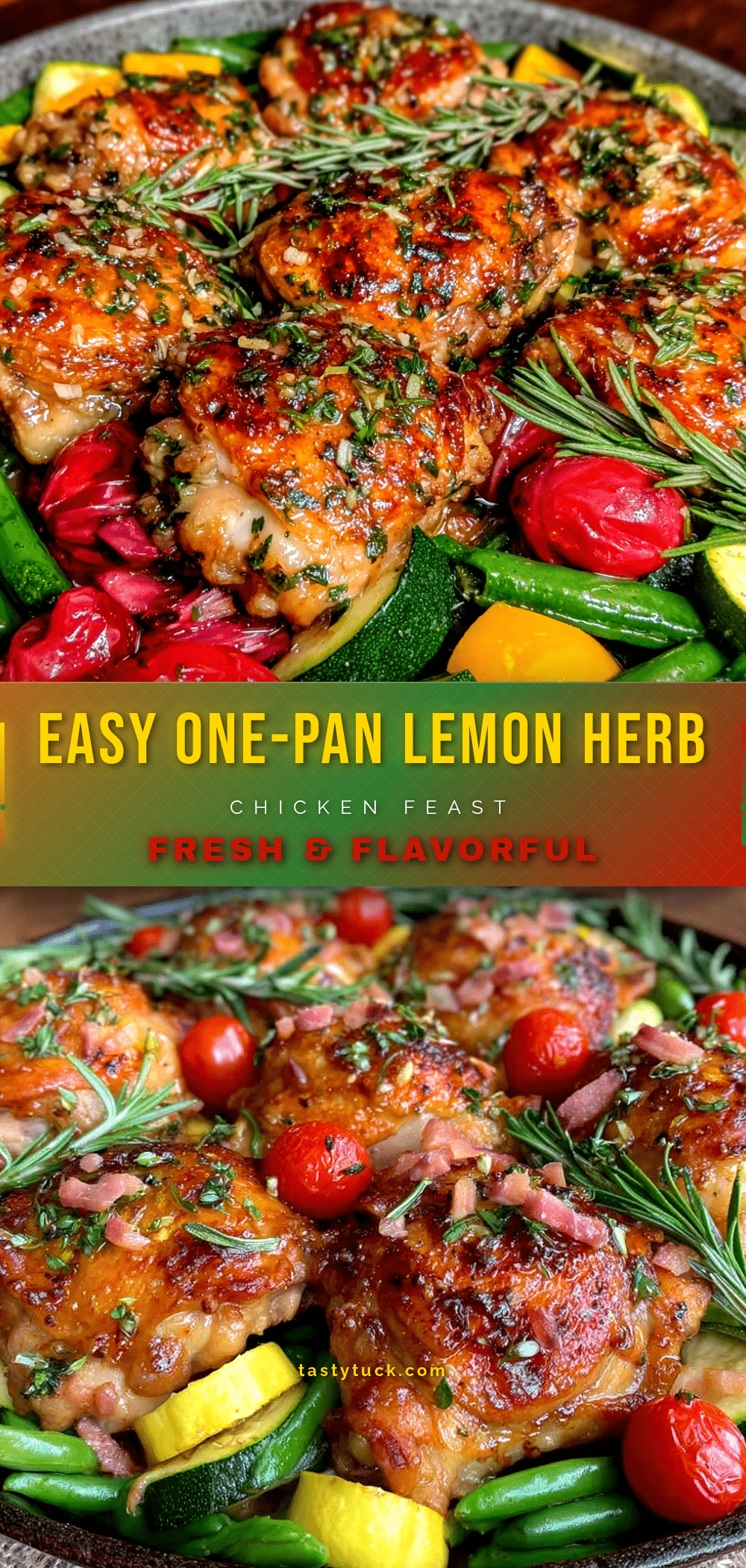 easy one-pan lemon herb chicken recipe
