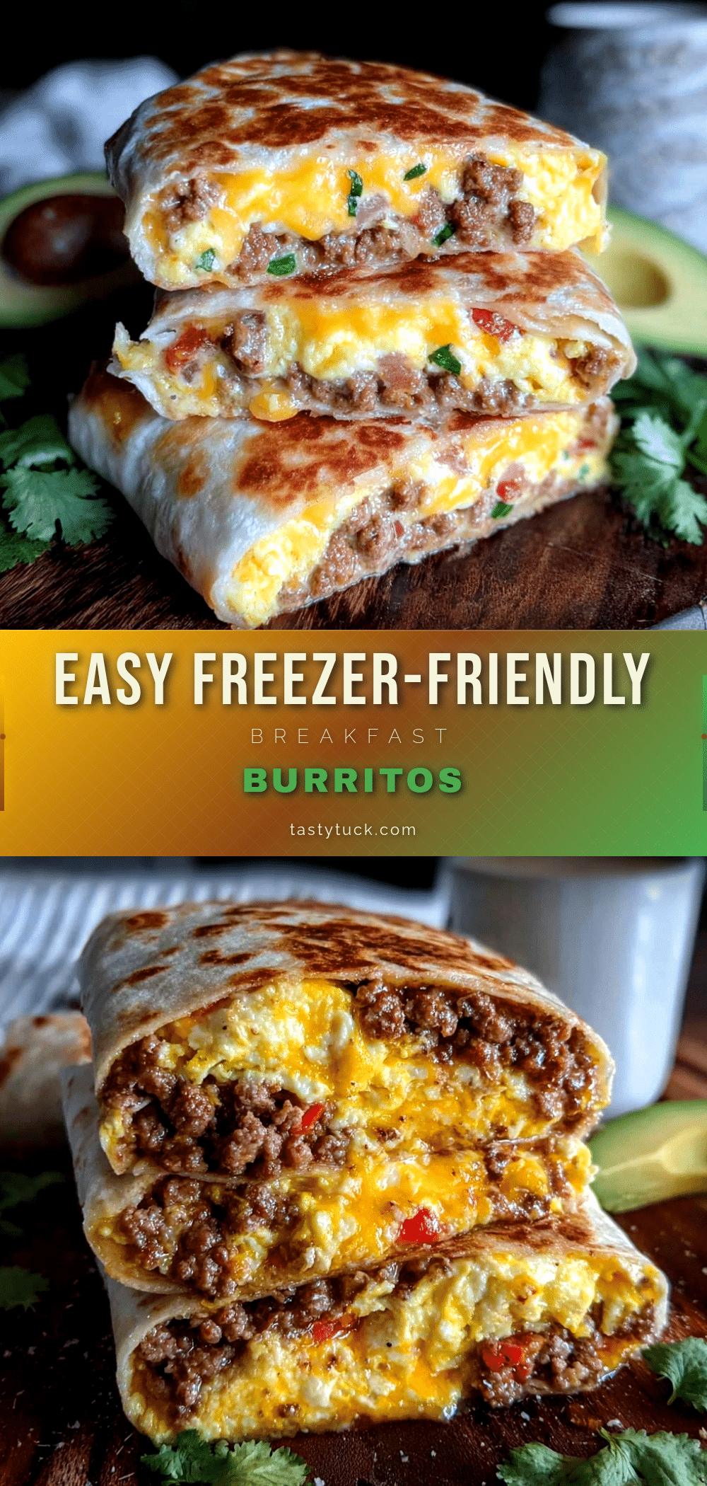 freezer-friendly breakfast burritos recipe