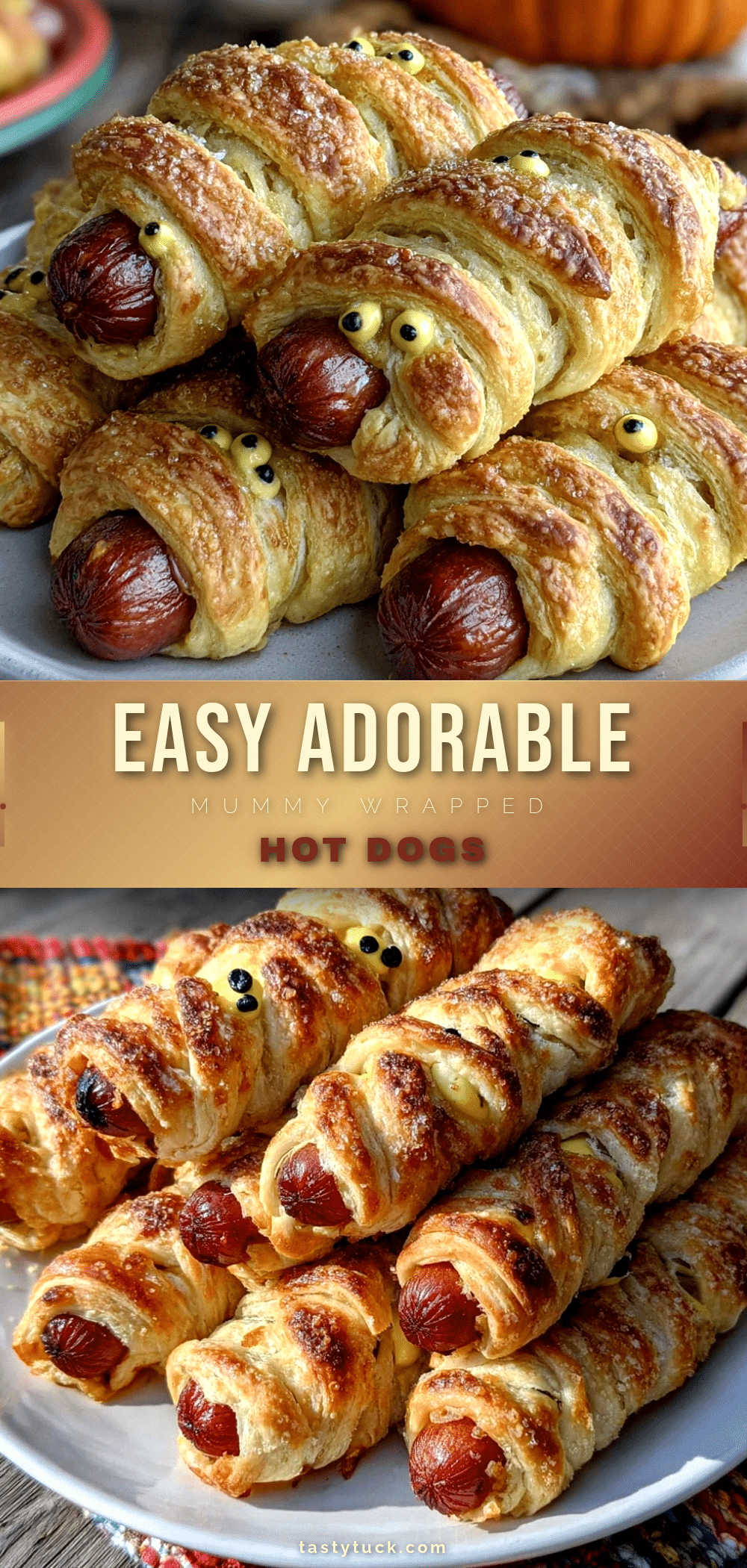 mummy wrapped hot dogs recipe