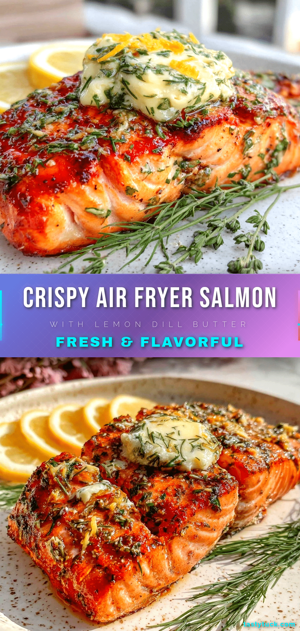quick crispy air fryer salmon recipe