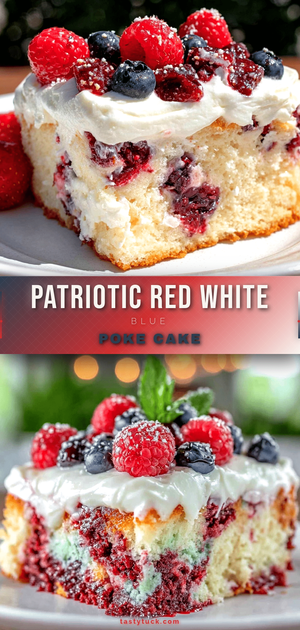red white and blue poke cake recipe