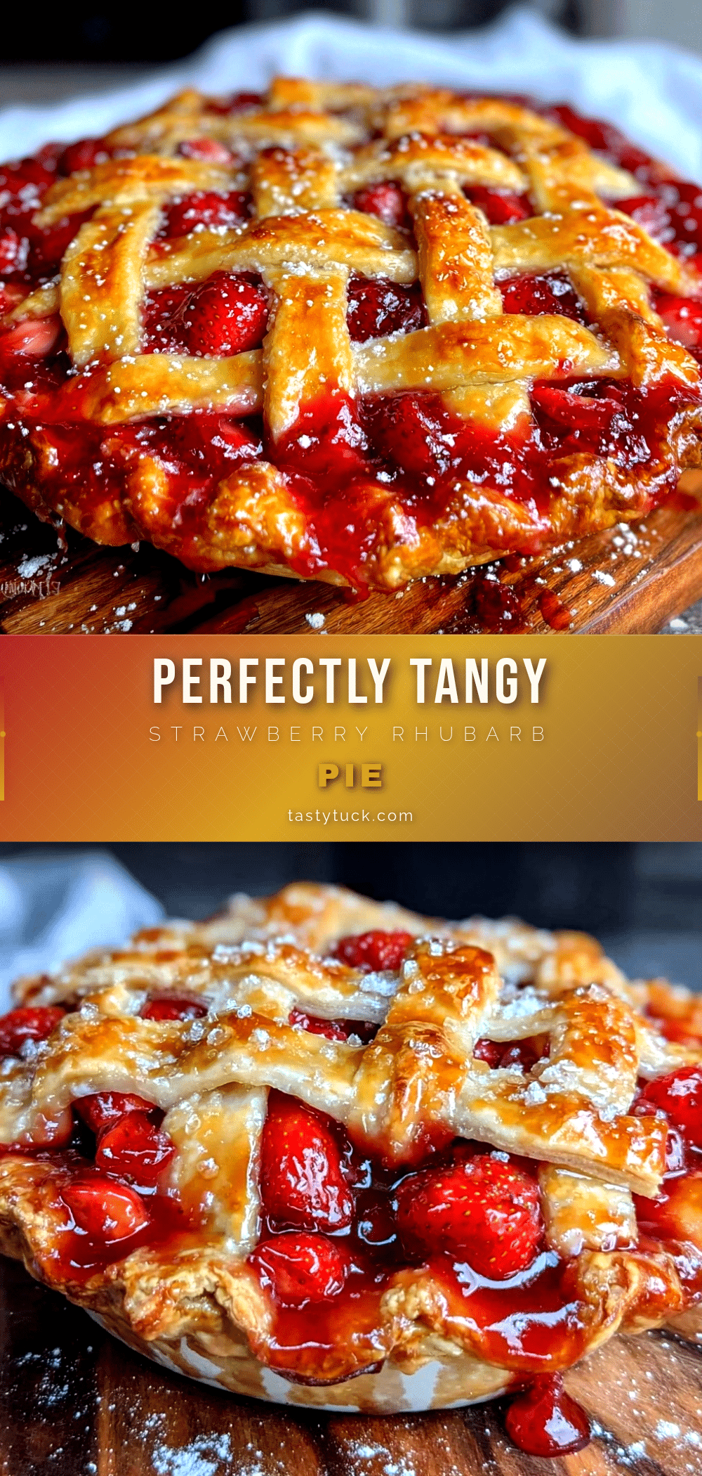 strawberry rhubarb pie recipe