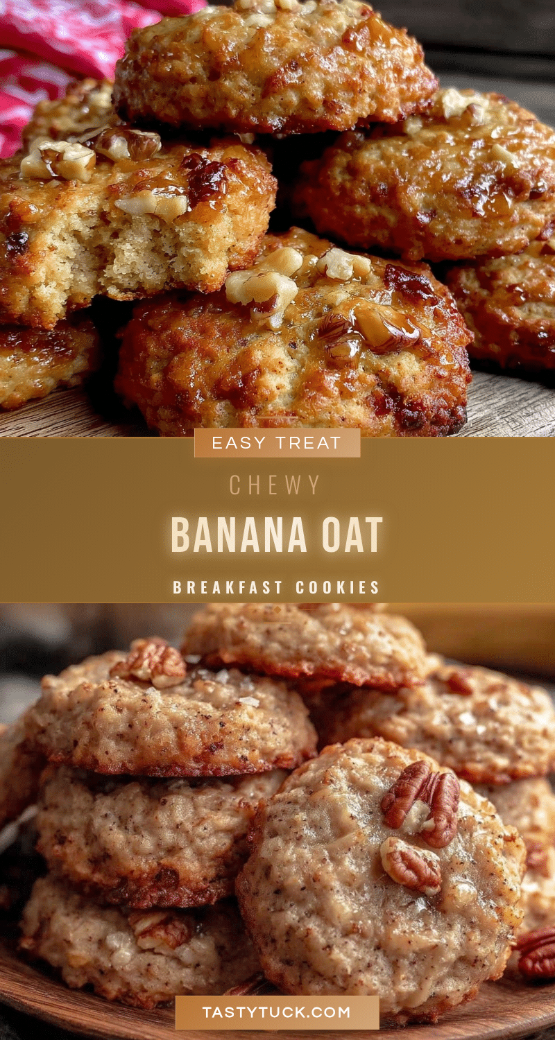 banana oat breakfast cookies recipe
