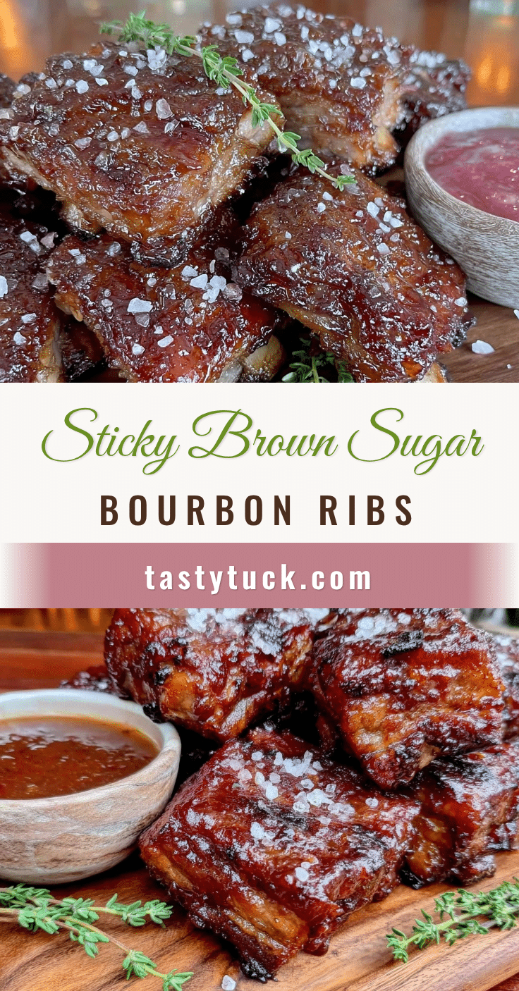 brown sugar bourbon glazed ribs recipe