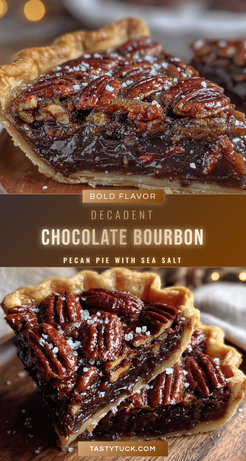 chocolate bourbon pecan pie recipe