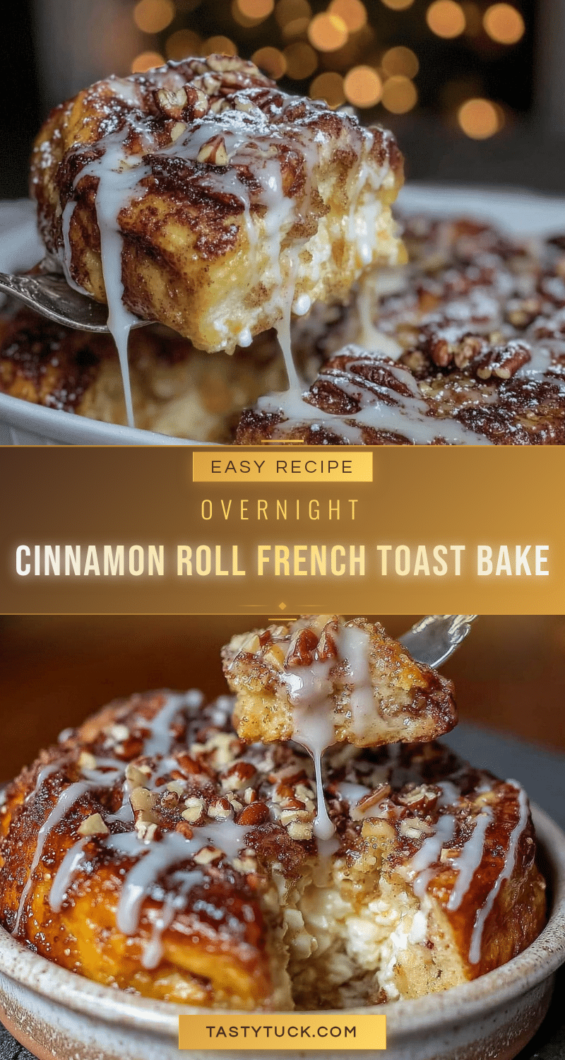 cinnamon roll french toast bake recipe