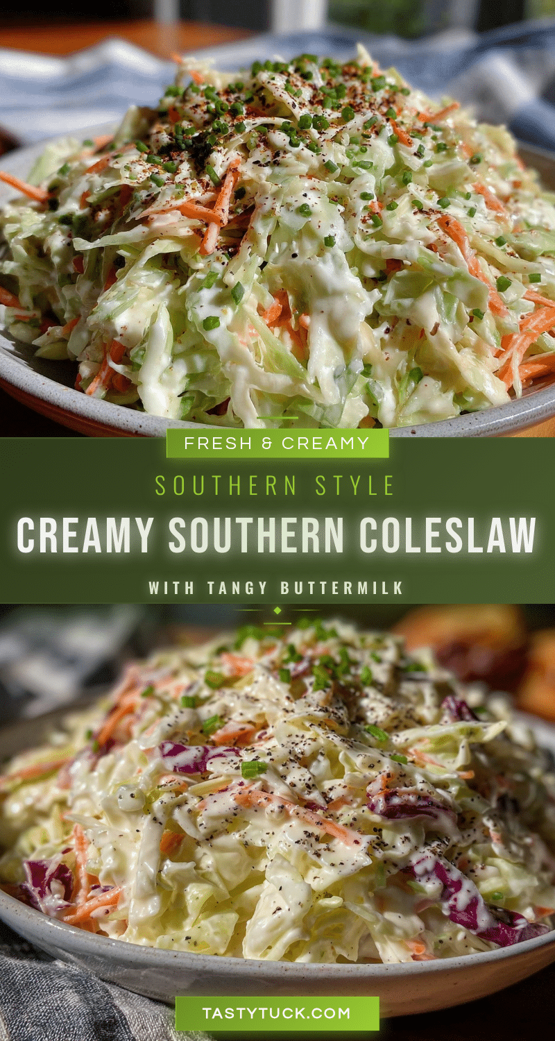 creamy southern coleslaw recipe