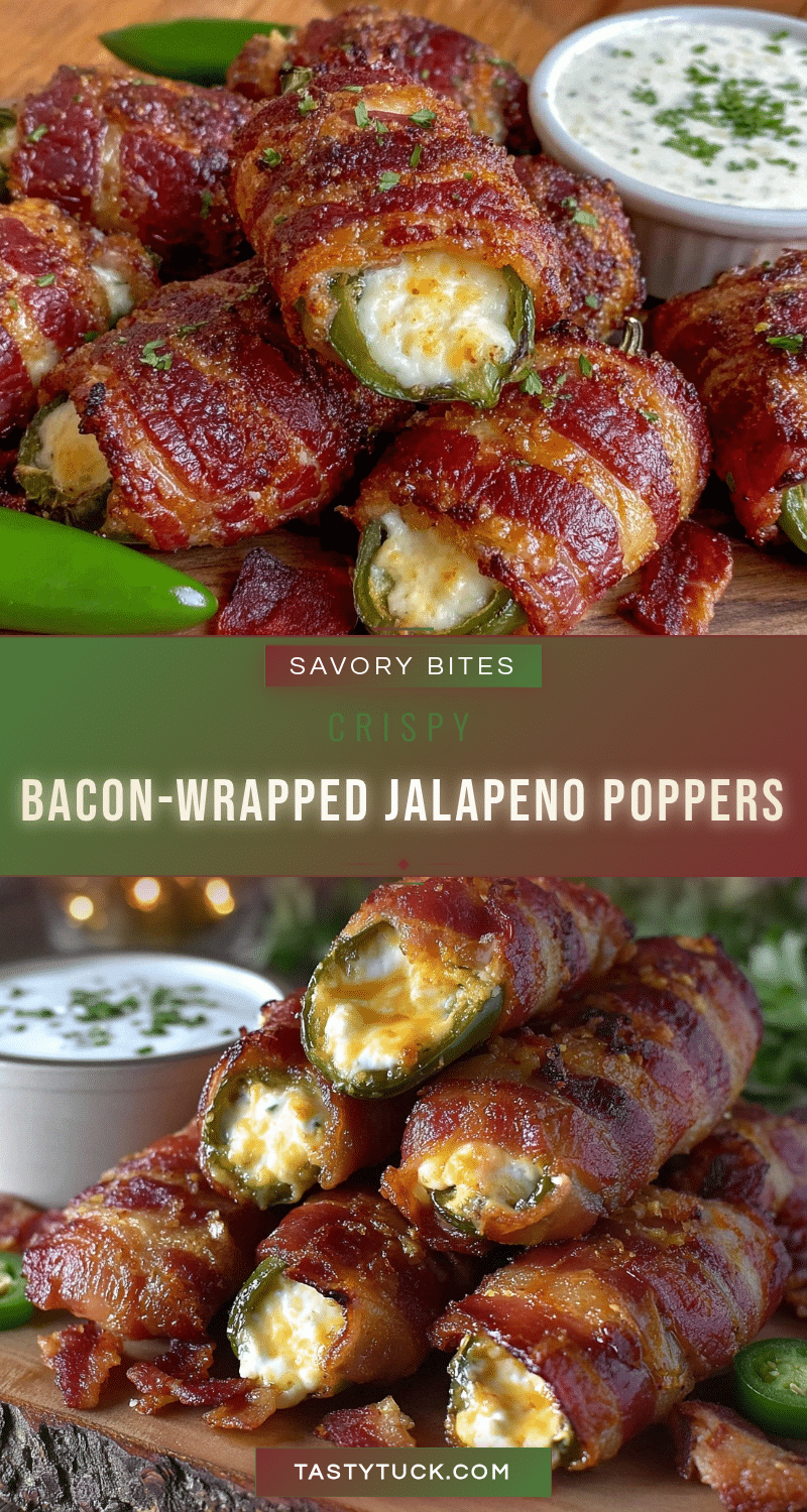crispy bacon-wrapped jalapeño poppers recipe