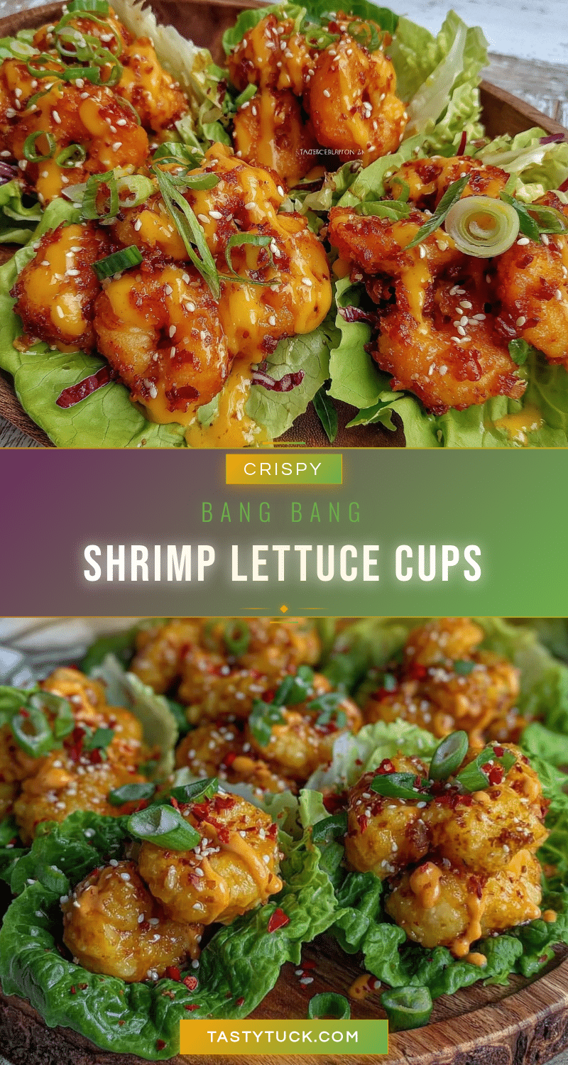 crispy bang bang shrimp lettuce cups recipe
