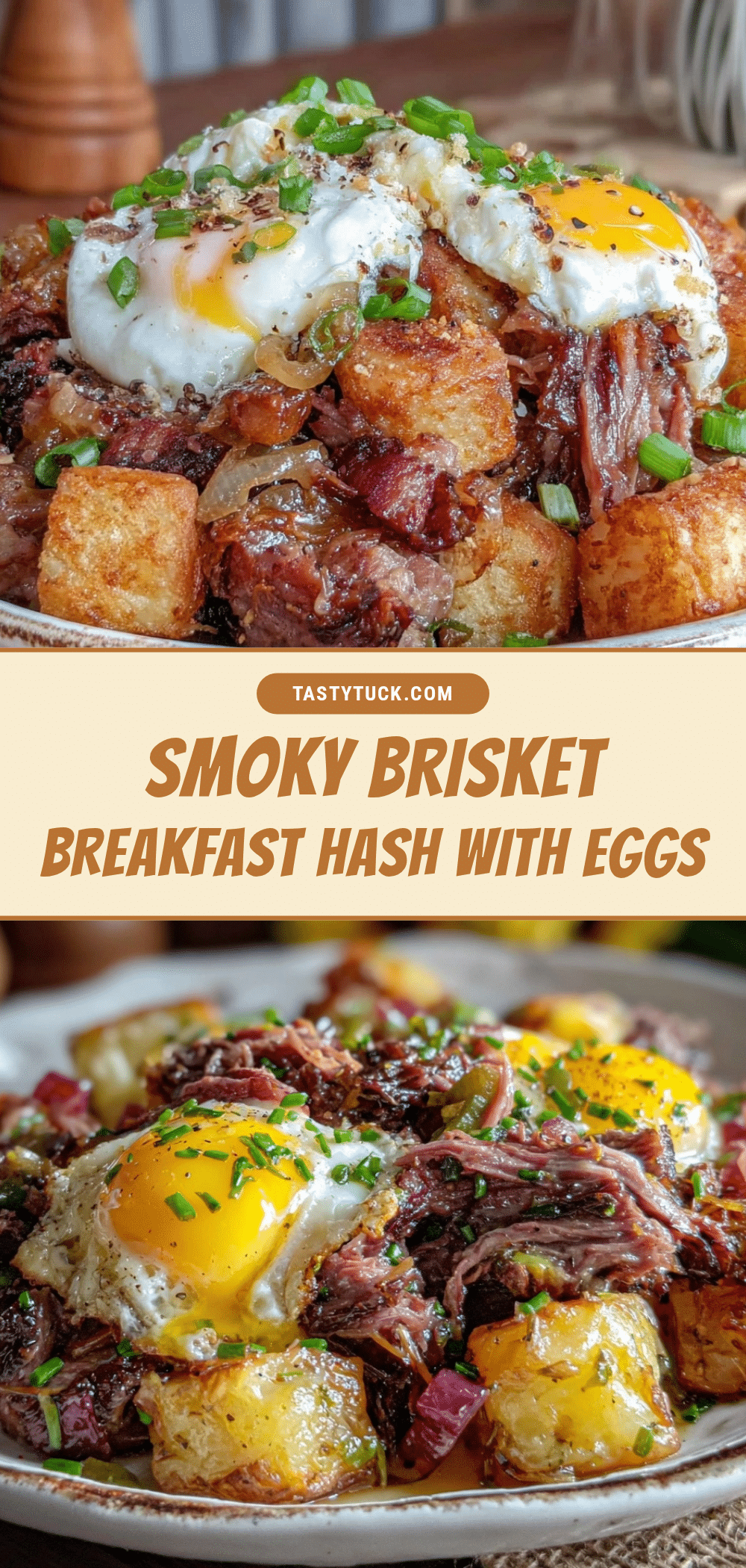 crispy smoked brisket breakfast hash recipe