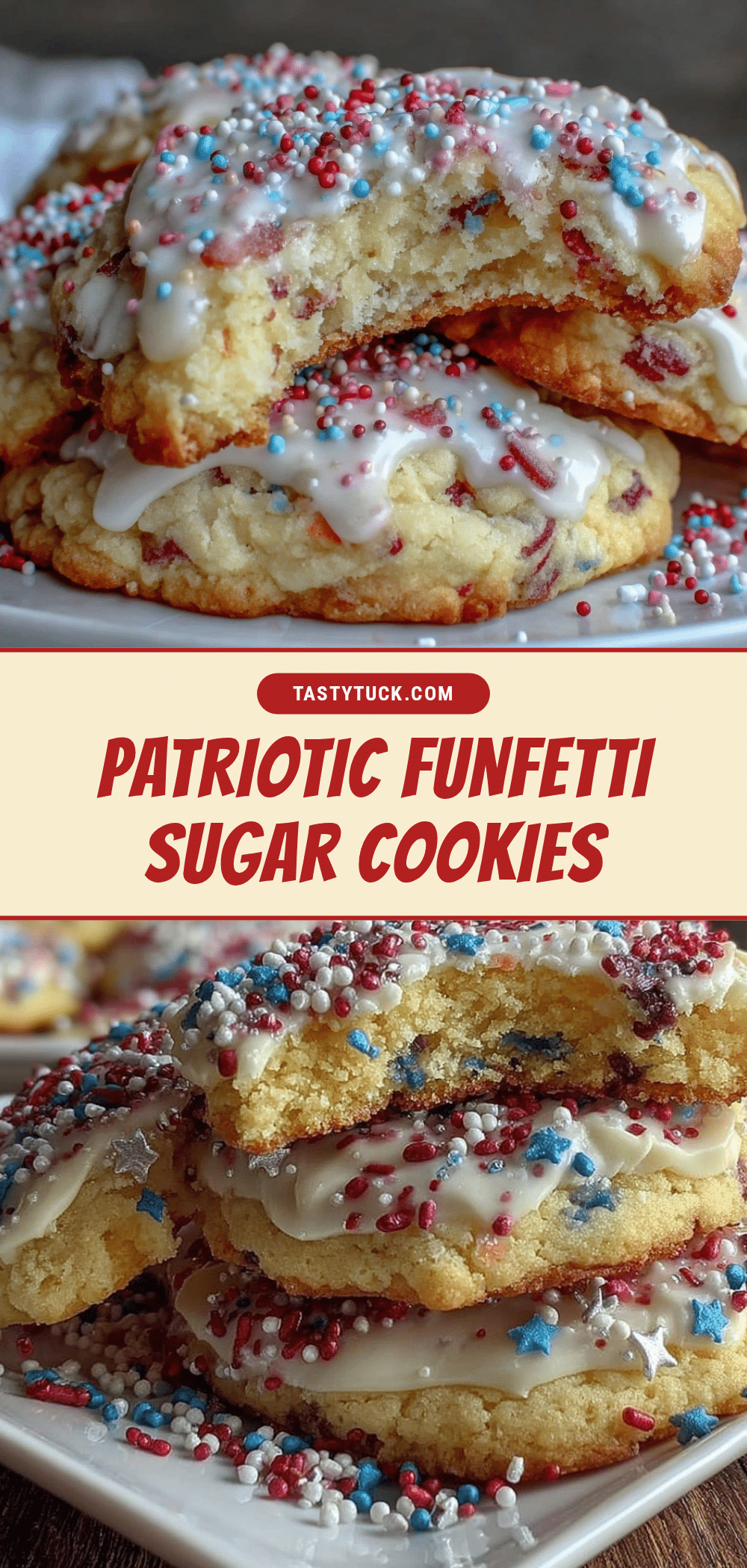 festive patriotic funfetti sugar cookies recipe