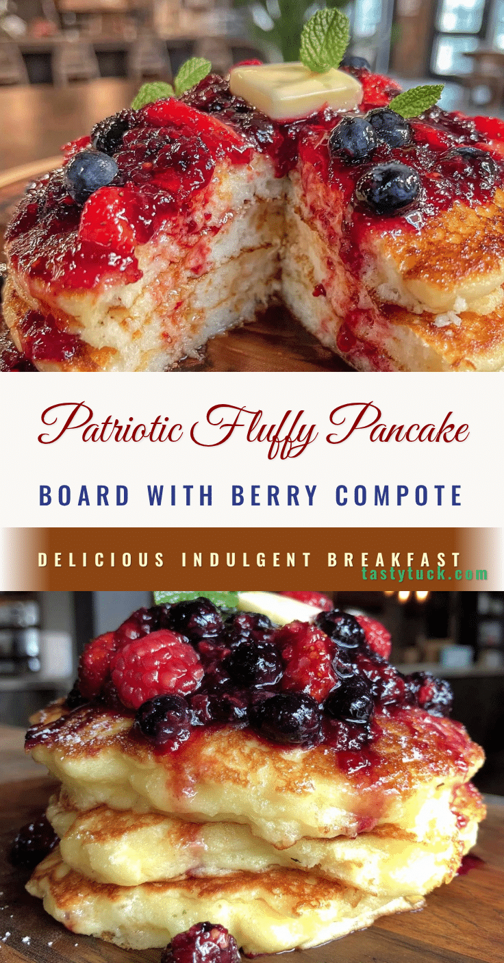 fluffy star-spangled pancake board recipe