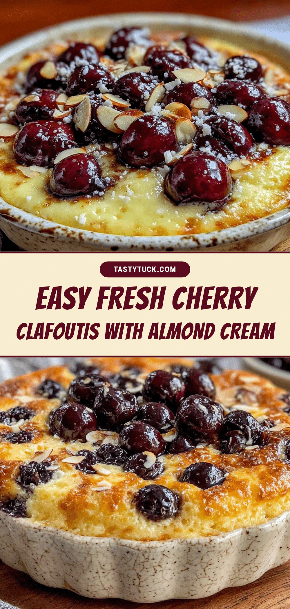 fresh cherry clafoutis recipe