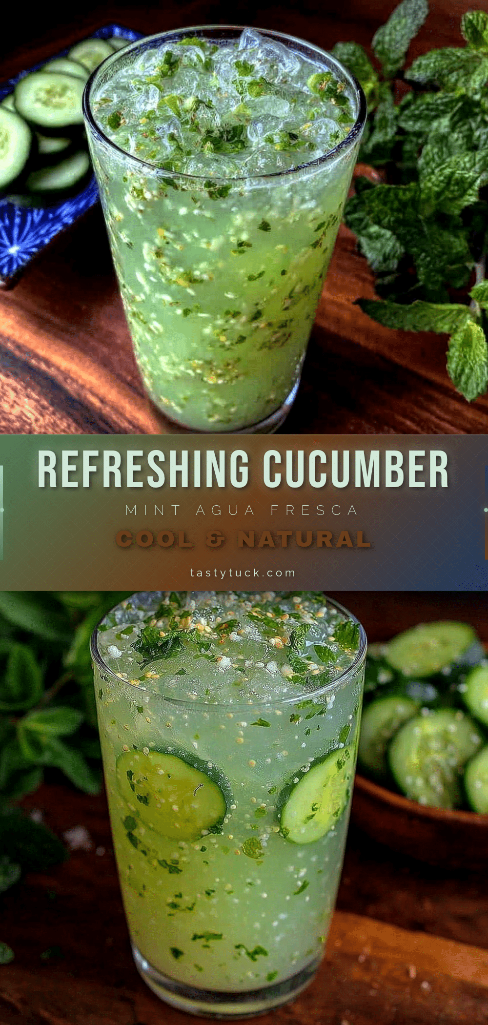 fresh cucumber mint agua fresca recipe