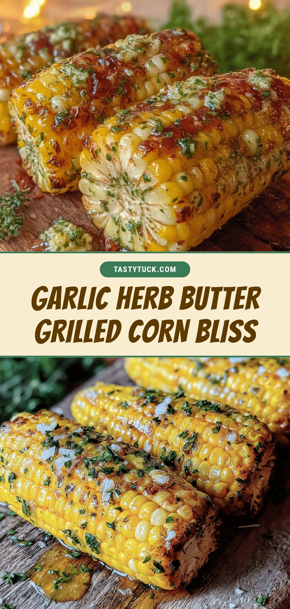 garlic herb butter grilled corn recipe