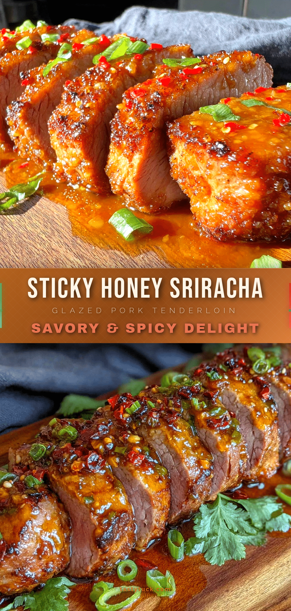 honey sriracha glazed pork tenderloin recipe