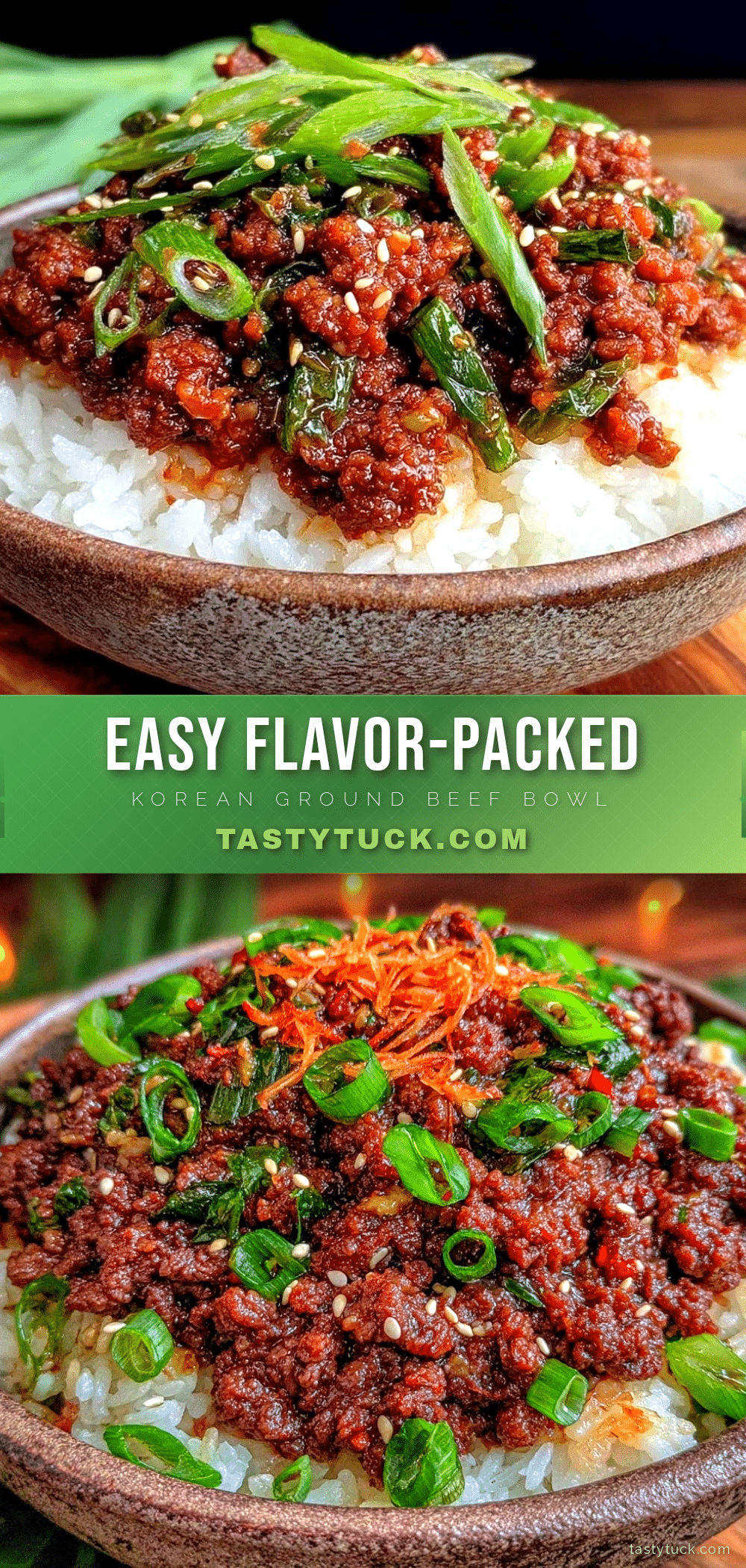 korean ground beef bowl recipe