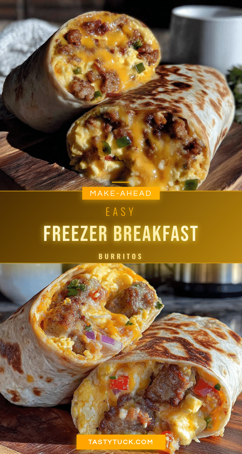 make-ahead freezer breakfast burritos recipe