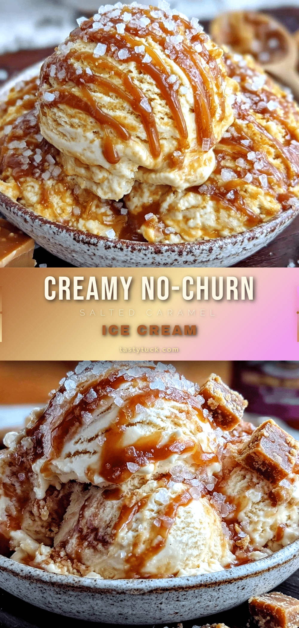 no-churn salted caramel ice cream recipe