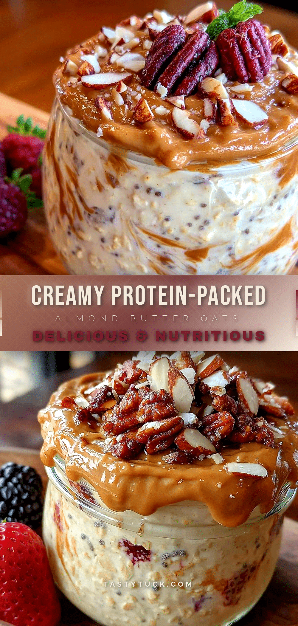 protein-packed overnight oats recipe