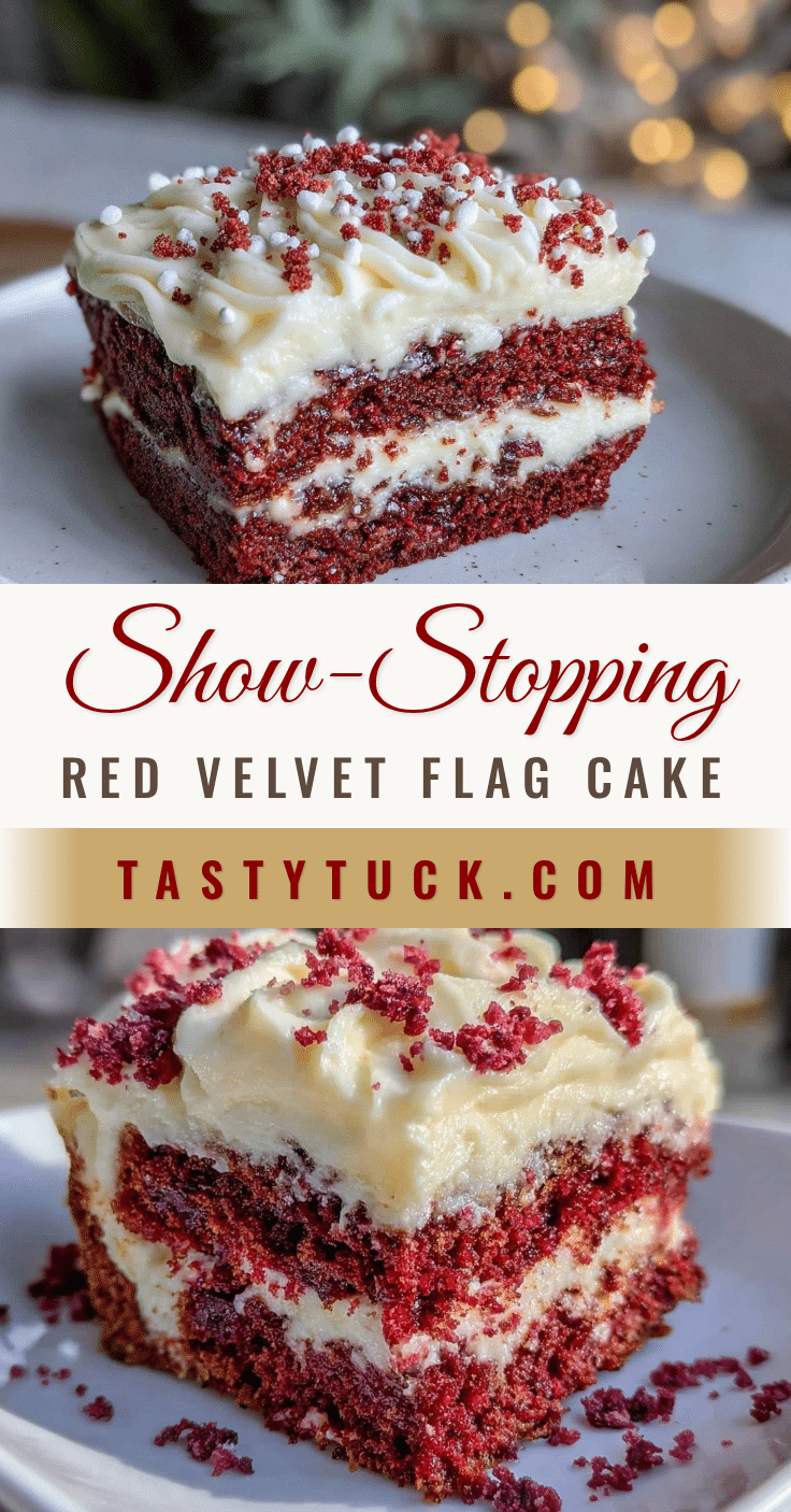 red velvet flag cake recipe