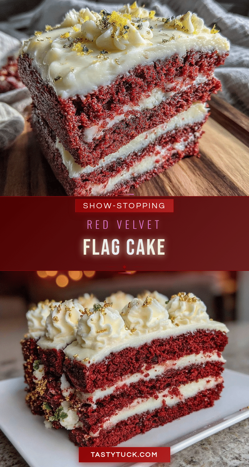 red velvet flag cake recipe