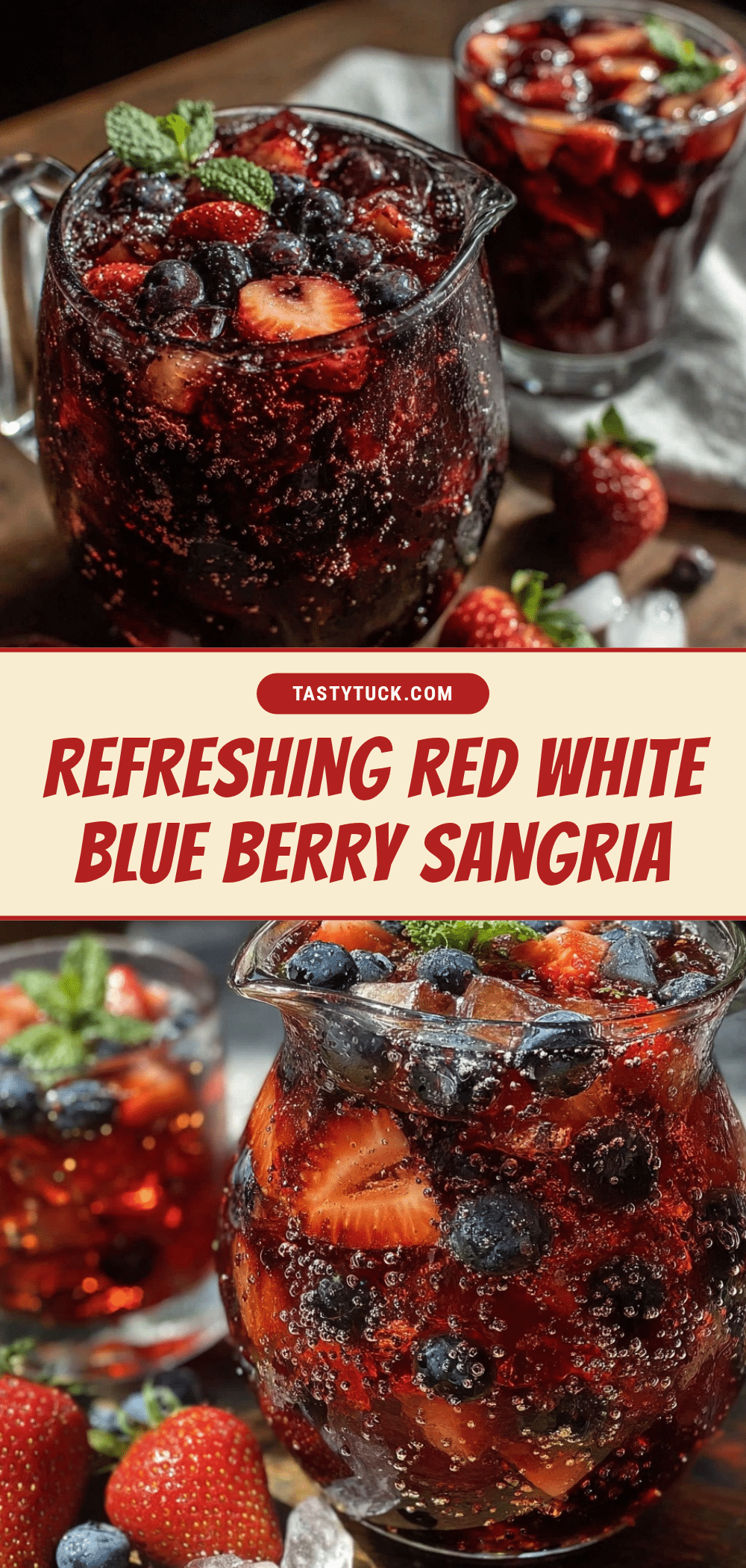 red white and blue sangria recipe