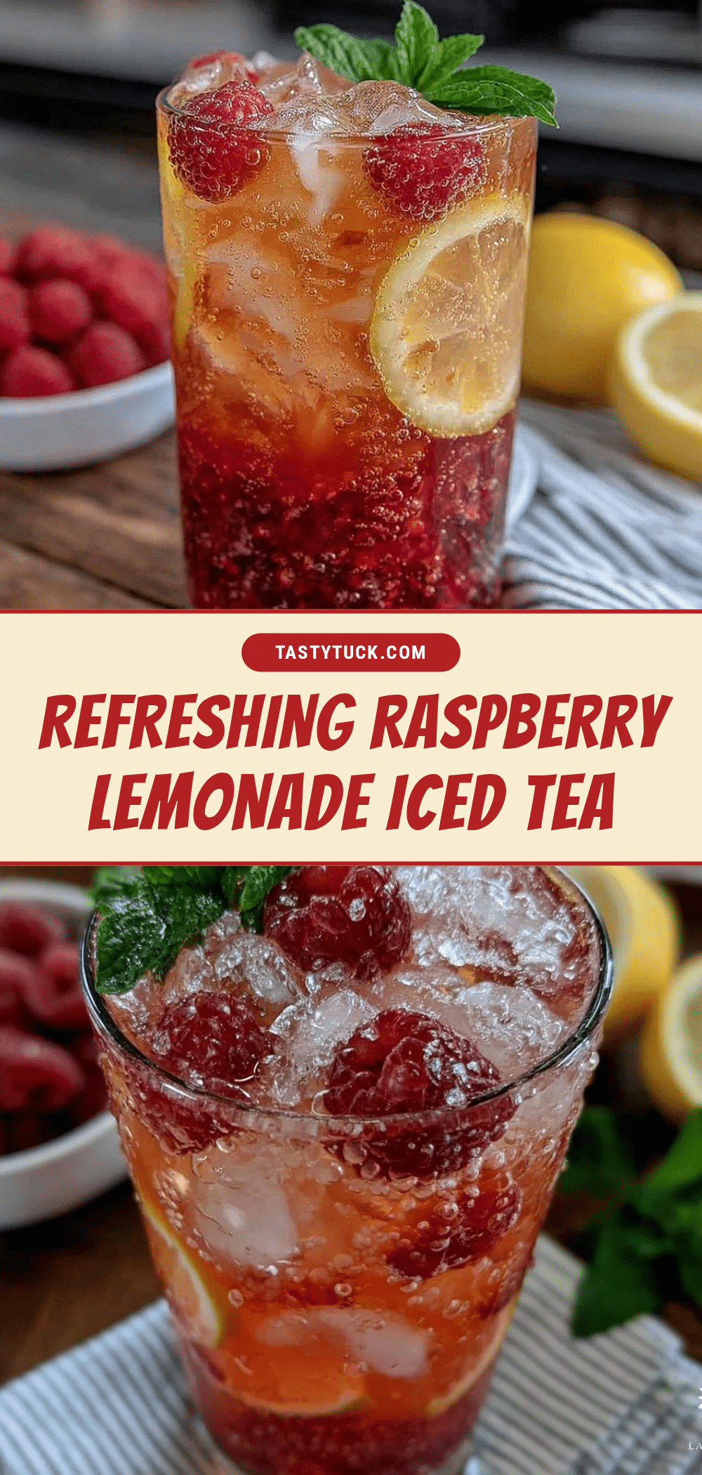 refreshing raspberry lemonade iced tea recipe
