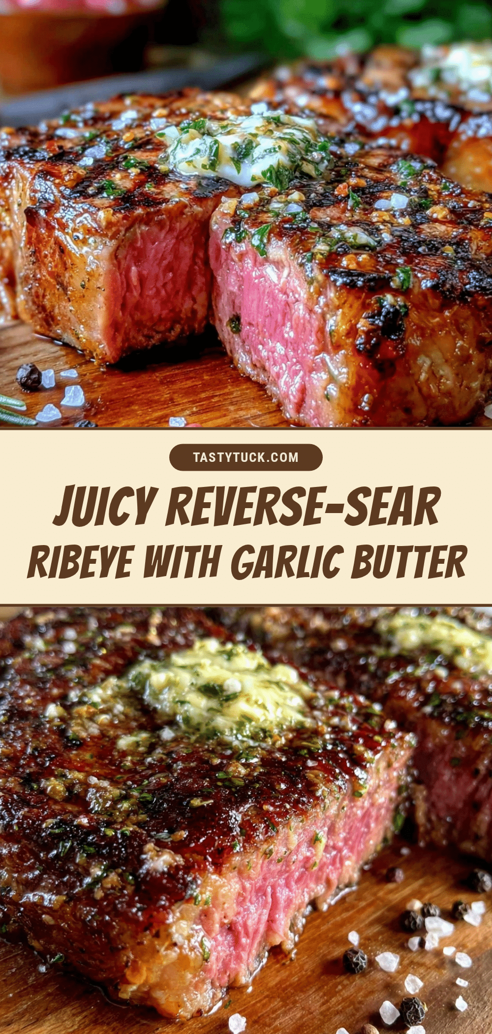 reverse-sear ribeye recipe