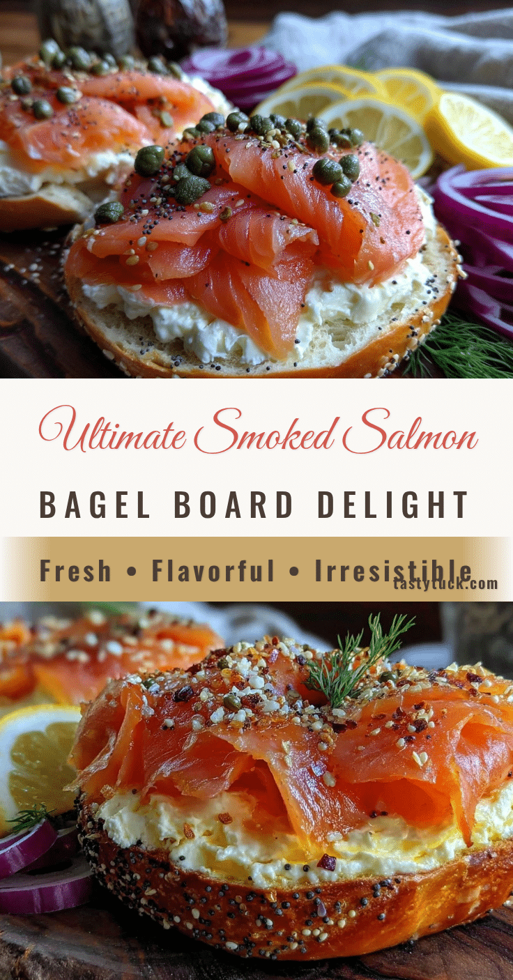 smoked salmon bagel board recipe