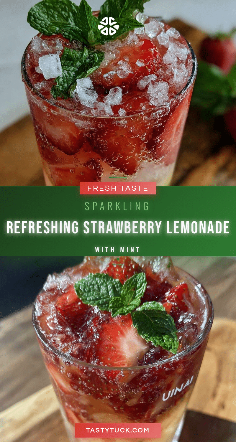 sparkling strawberry lemonade recipe
