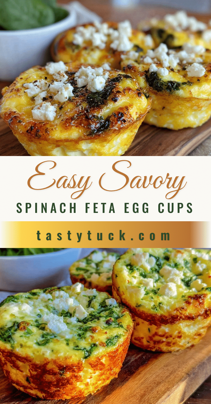 spinach and feta egg muffin cups recipe