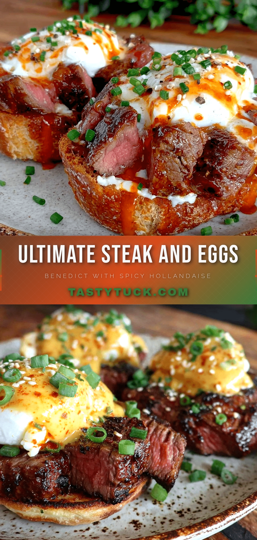 steak and eggs benedict recipe