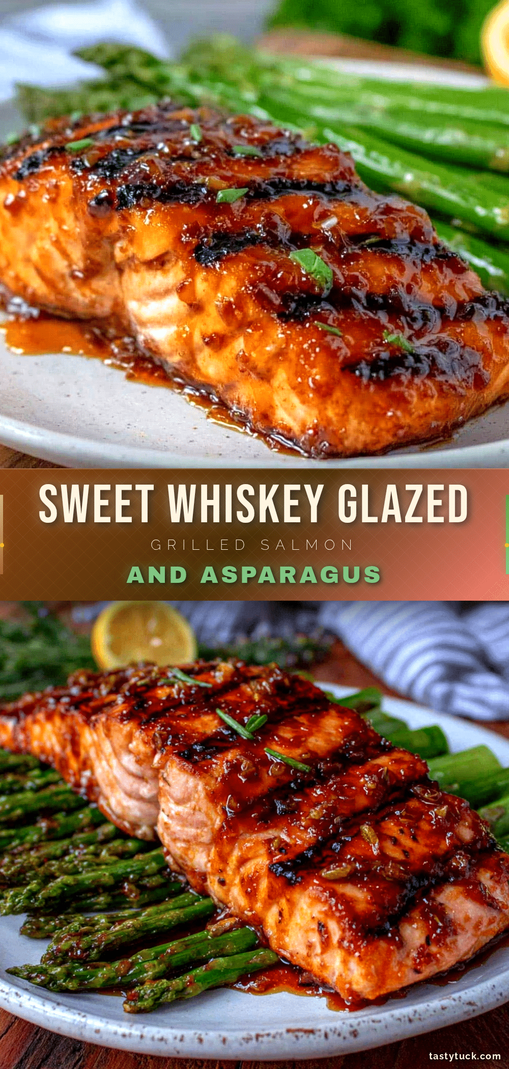whiskey glazed grilled salmon recipe
