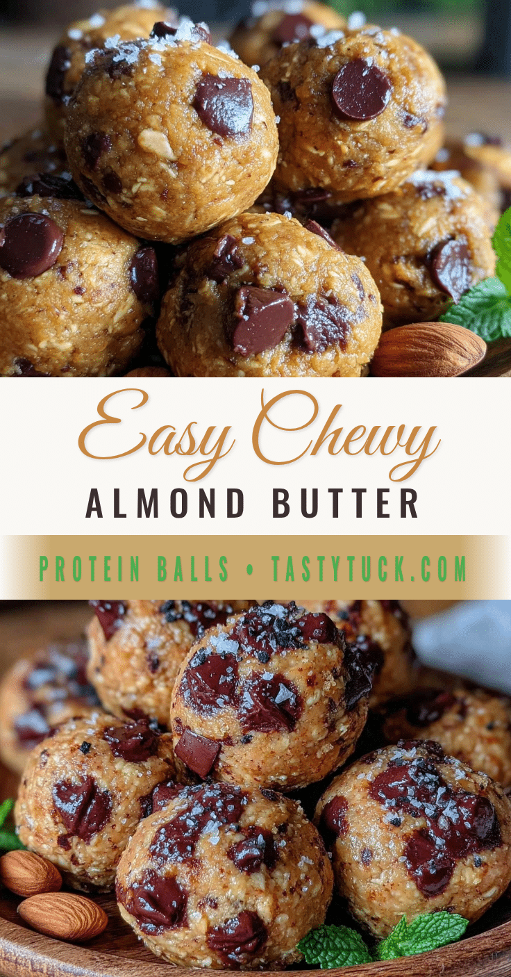 almond butter protein balls recipe