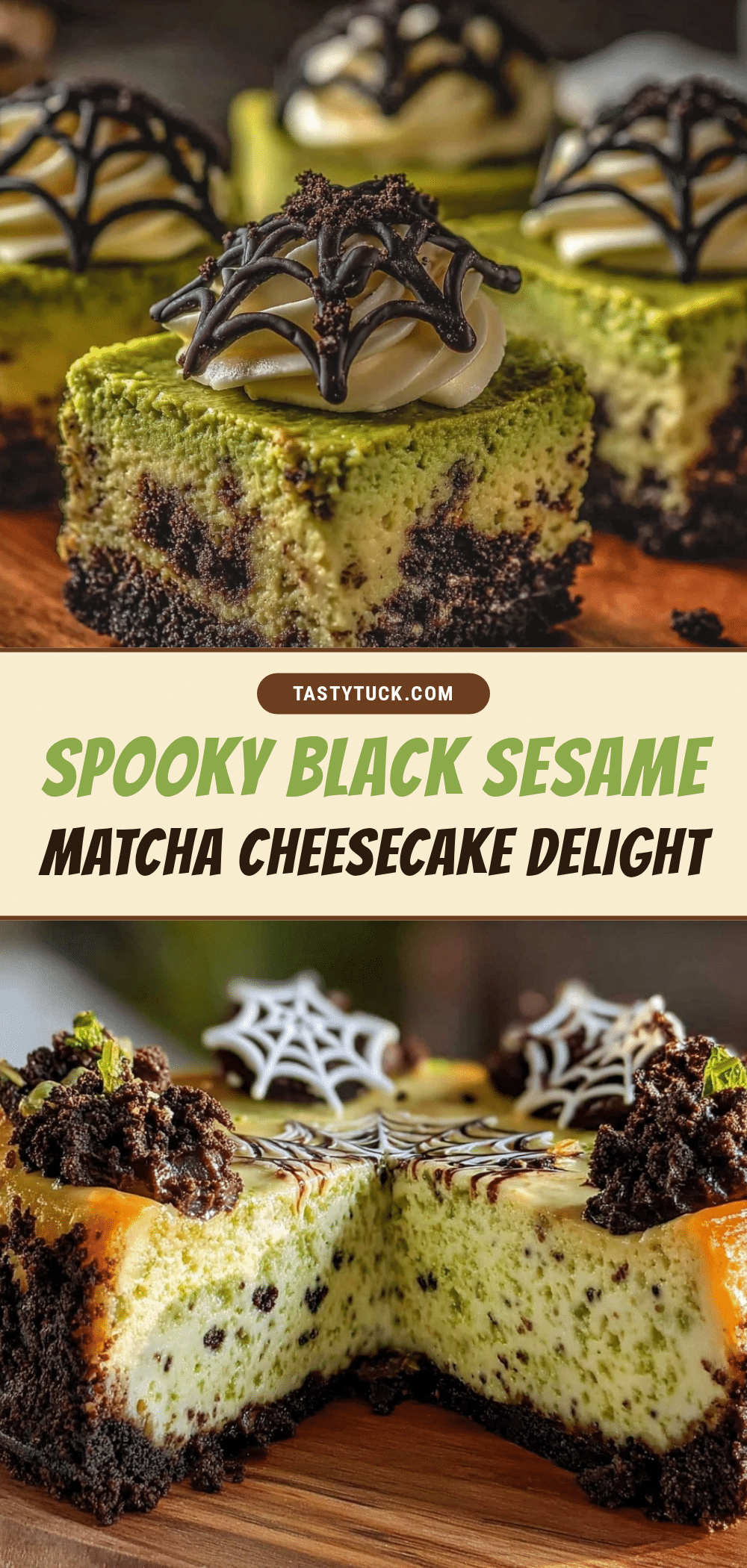 black sesame matcha cheesecake recipe