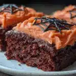 black velvet Halloween cake - featured image