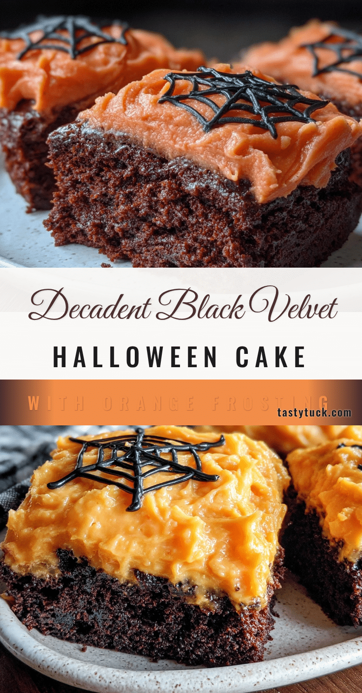 black velvet Halloween cake recipe