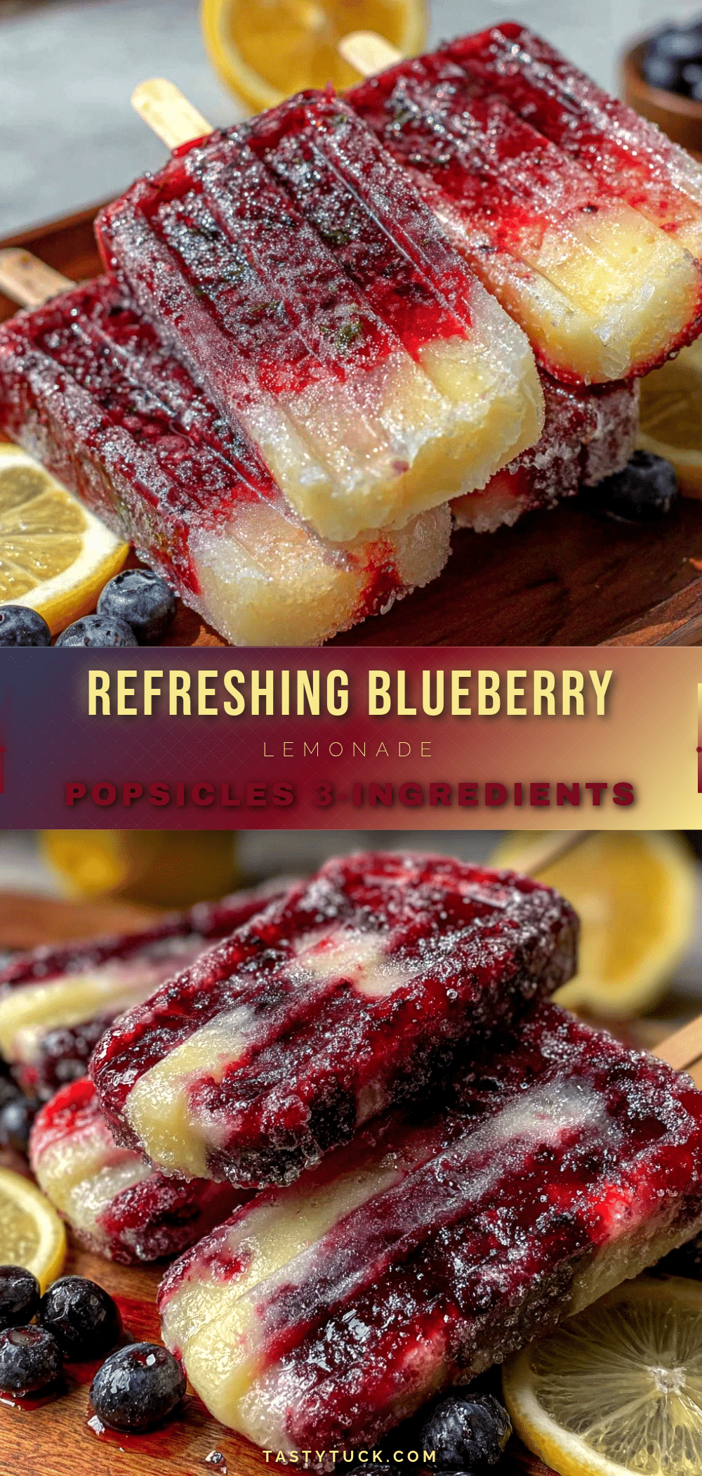 blueberry lemonade popsicles recipe
