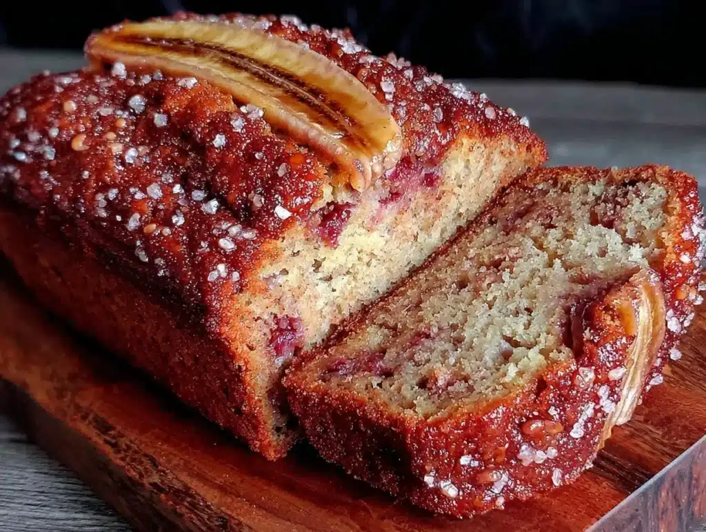 brown butter banana bread - featured image