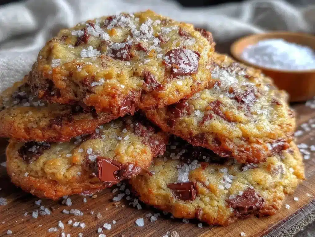 brown butter chocolate chip cookies - featured image