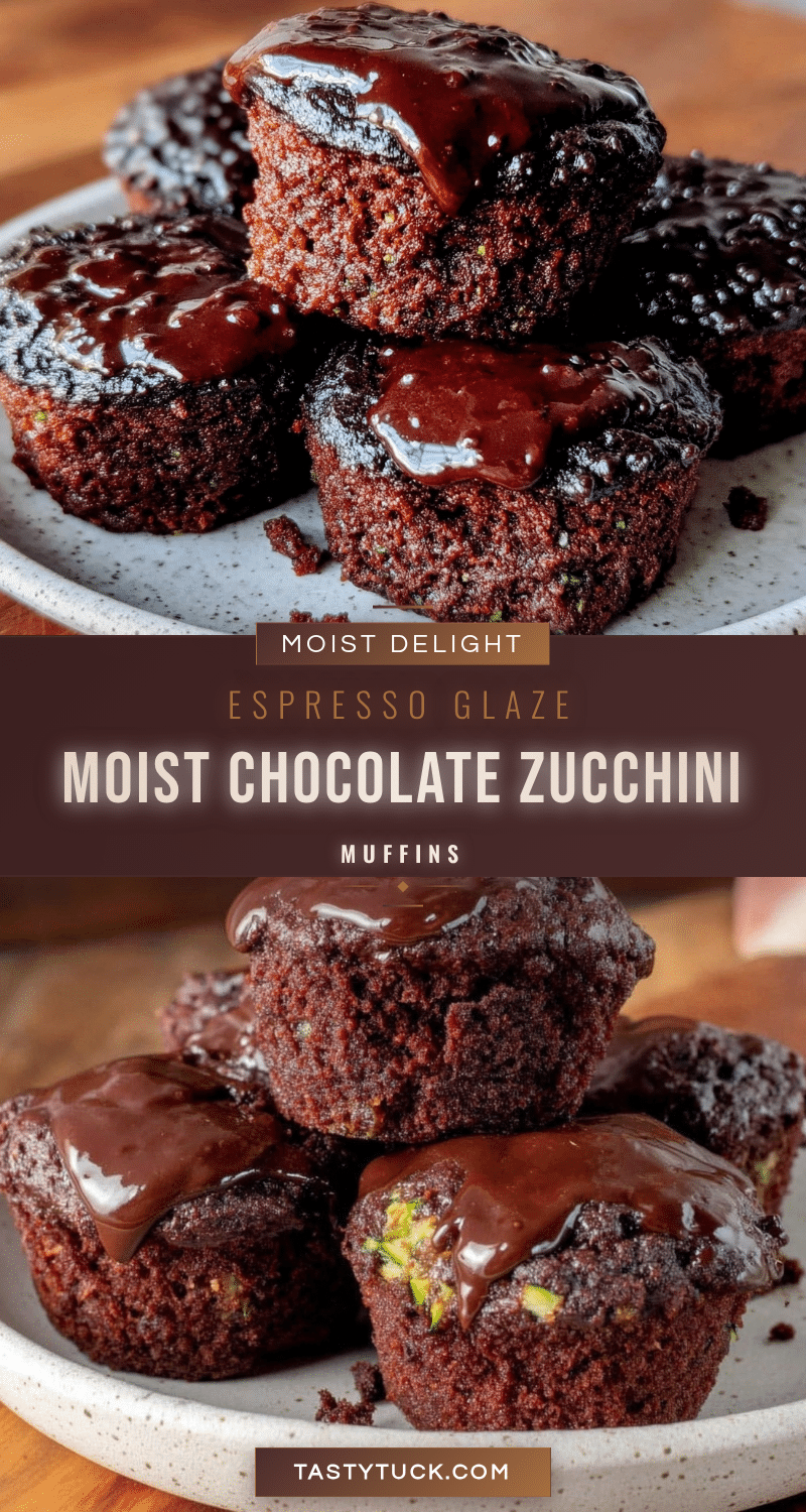 chocolate zucchini muffins recipe