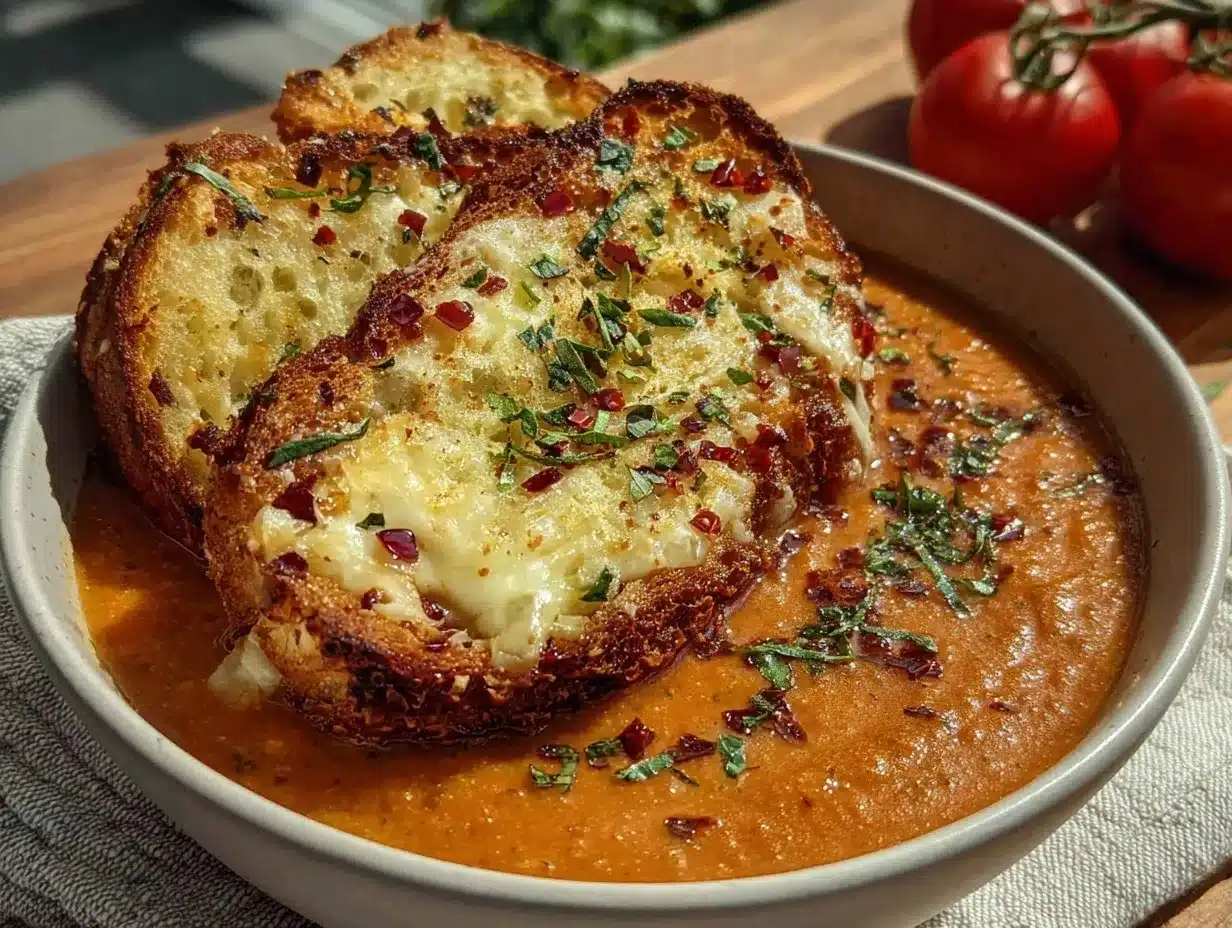 creamy roasted tomato basil soup preparation steps