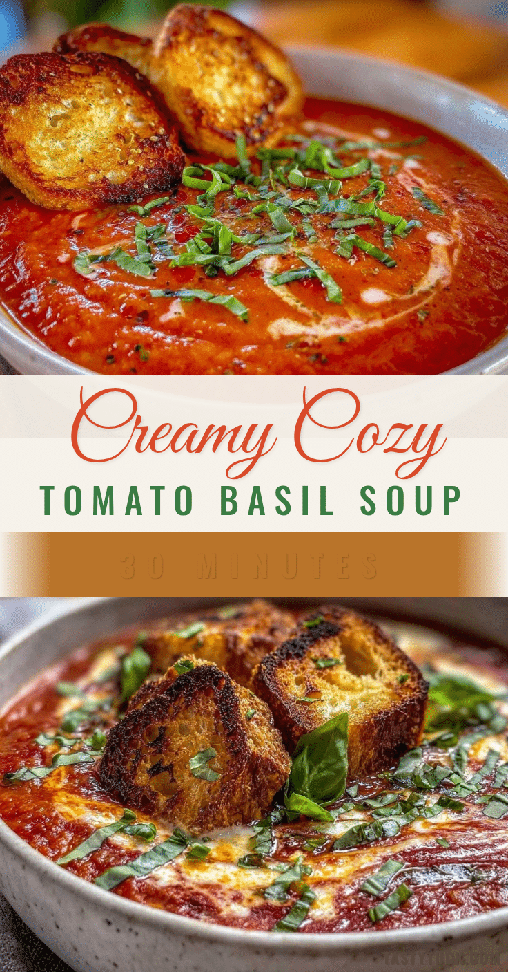 creamy tomato basil soup recipe